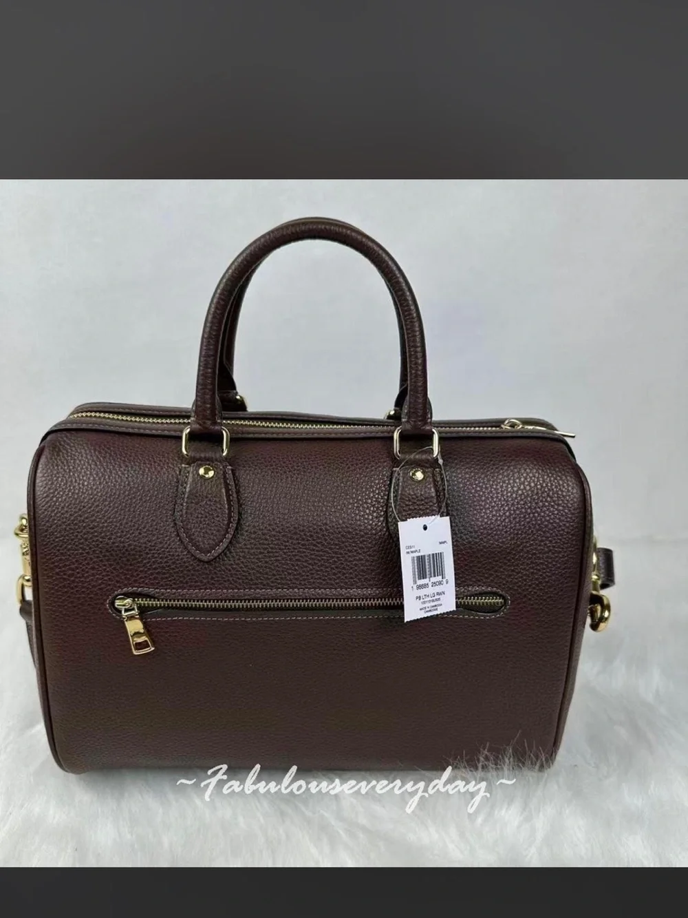 Coach Large Rowan Maple NWT